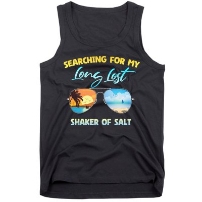 Searching For My Long Lost Shaker Of Salt Shaker Man Vintage Tank Top