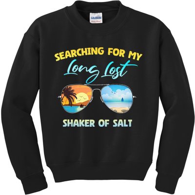 Searching For My Long Lost Shaker Of Salt Shaker Man Vintage Kids Sweatshirt