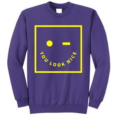 Smiley Face Music Retro Sweatshirt