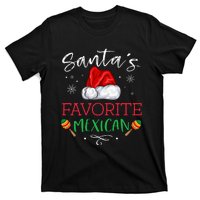 SantaS Favorite Mexican Funny Pajama Christmas Mexico Gift T-Shirt