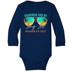 Searching For My Long Lost Shaker Of Salt Baby Long Sleeve Bodysuit