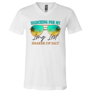 Searching For My Long Lost Shaker Of Salt V-Neck T-Shirt