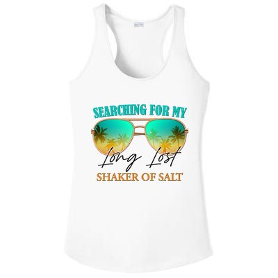 Searching For My Long Lost Shaker Of Salt Ladies PosiCharge Competitor Racerback Tank