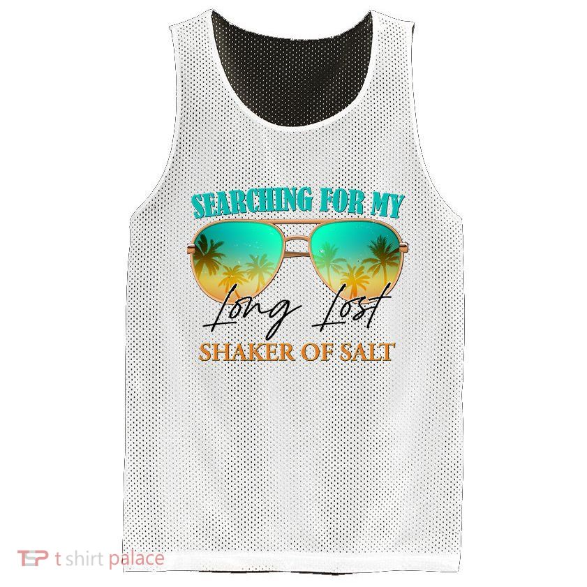 Searching For My Long Lost Shaker Of Salt Mesh Reversible Basketball Jersey Tank