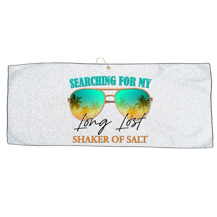 Searching For My Long Lost Shaker Of Salt Large Microfiber Waffle Golf Towel