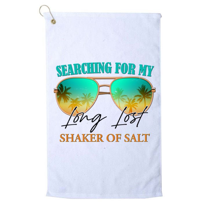 Searching For My Long Lost Shaker Of Salt Platinum Collection Golf Towel