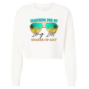 Searching For My Long Lost Shaker Of Salt Cropped Pullover Crew