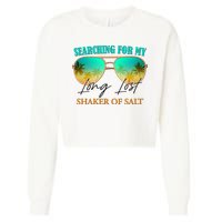 Searching For My Long Lost Shaker Of Salt Cropped Pullover Crew