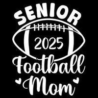 Senior Football Mom Class Of 2025 Proud Mom Of 2025 Graduate Cooling Performance Crew T-Shirt