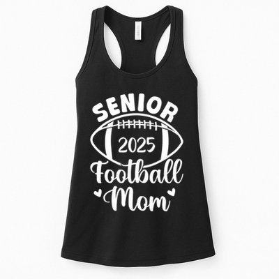 Senior Football Mom Class Of 2025 Proud Mom Of 2025 Graduate Womens Tank Top