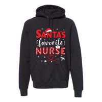 Santa Favorite Nurse For Christmas In Hospital Premium Hoodie