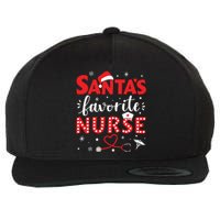 Santa Favorite Nurse For Christmas In Hospital Wool Snapback Cap