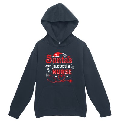 Santas Favorite Nurse Christmas Urban Pullover Hoodie