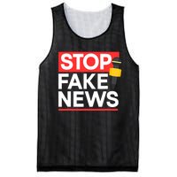 Stop Fake News Journalism Journalist Rights Press Freedom Mesh Reversible Basketball Jersey Tank