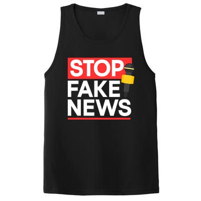 Stop Fake News Journalism Journalist Rights Press Freedom PosiCharge Competitor Tank