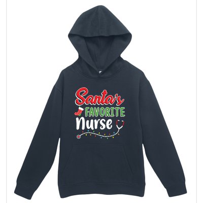 Santas Favorite Nurse Cute Merry Xmas Party Crew Urban Pullover Hoodie