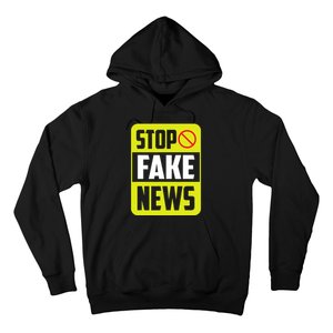 Stop Fake News Press Freedom Rights Journalism Journalist Hoodie