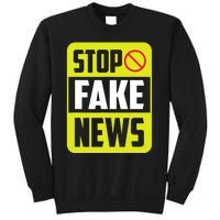 Stop Fake News Press Freedom Rights Journalism Journalist Sweatshirt