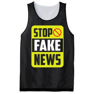 Stop Fake News Press Freedom Rights Journalism Journalist Mesh Reversible Basketball Jersey Tank