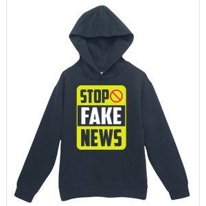 Stop Fake News Press Freedom Rights Journalism Journalist Urban Pullover Hoodie