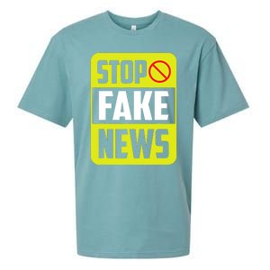 Stop Fake News Press Freedom Rights Journalism Journalist Sueded Cloud Jersey T-Shirt