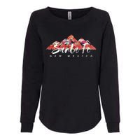 SANTA FE NEW MEXICO Family Travel Hiking Camping Skiing Trip Womens California Wash Sweatshirt