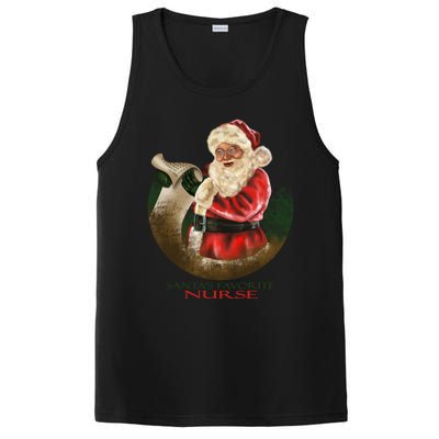 Santa Favorite Nurse Meaningful Gift PosiCharge Competitor Tank