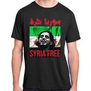 Syria Free Now The Syrian People Liberated Adult ChromaSoft Performance T-Shirt