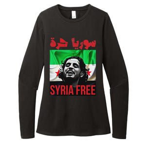 Syria Free Now The Syrian People Liberated Womens CVC Long Sleeve Shirt