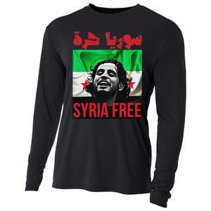 Syria Free Now The Syrian People Liberated Cooling Performance Long Sleeve Crew