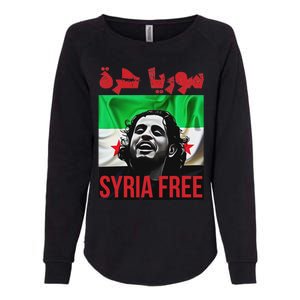 Syria Free Now The Syrian People Liberated Womens California Wash Sweatshirt