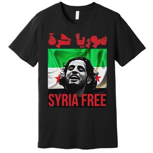 Syria Free Now The Syrian People Liberated Premium T-Shirt