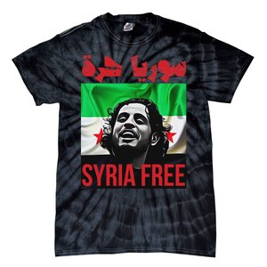 Syria Free Now The Syrian People Liberated Tie-Dye T-Shirt