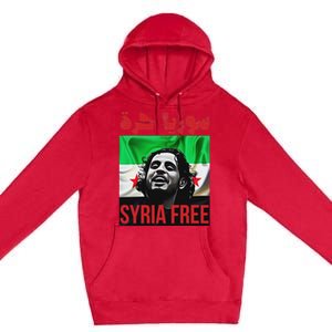 Syria Free Now The Syrian People Liberated Premium Pullover Hoodie