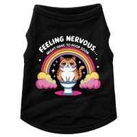 Saying Feeling Nervous Might Have To Poop Soon Cat Funny Doggie Tank