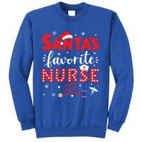 Santa Favorite Nurse For Christmas In Hospital Gift Sweatshirt