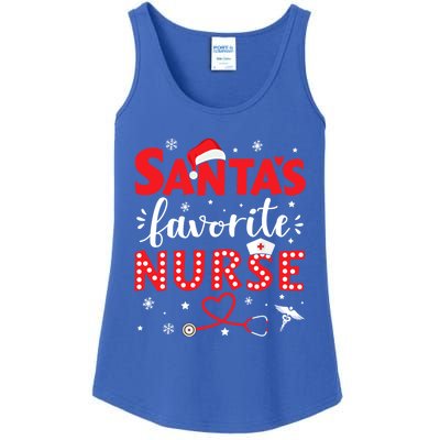 Santa Favorite Nurse For Christmas In Hospital Gift Ladies Essential Tank