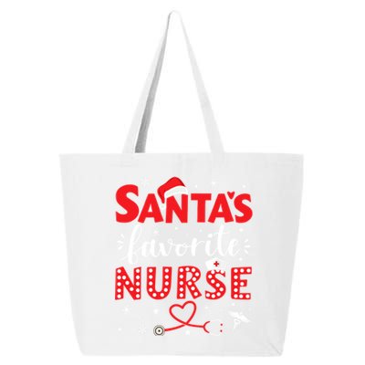 Santa Favorite Nurse For Christmas In Hospital Gift 25L Jumbo Tote