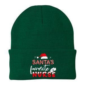 SantaS Favorite Nurse Great Gift Knit Cap Winter Beanie