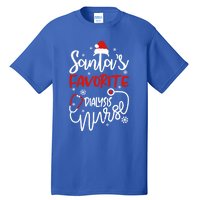 Santas Favorite Nurse Gift Tall T-Shirt