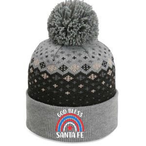 Santa Fe New Mexico Gift I Love Santa Fe Usa Gift The Baniff Cuffed Pom Beanie