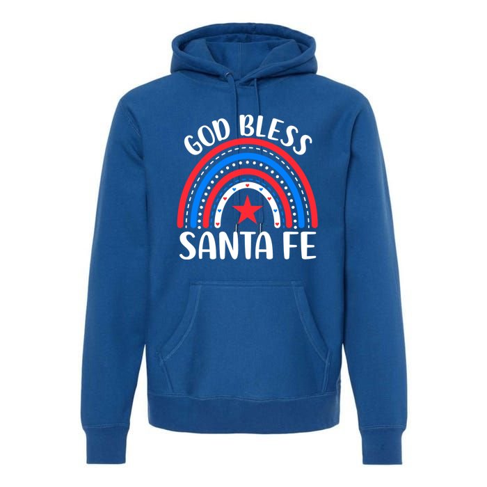 Santa Fe New Mexico Gift I Love Santa Fe Usa Gift Premium Hoodie