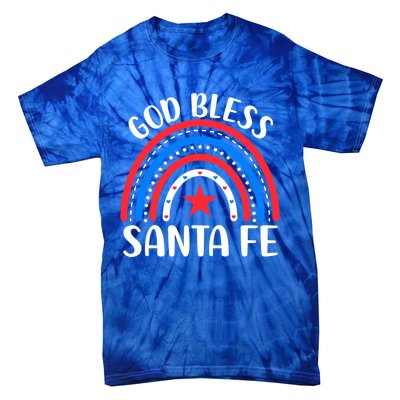 Santa Fe New Mexico Gift I Love Santa Fe Usa Gift Tie-Dye T-Shirt