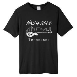 Souvenir From Nashville Guitar Nashville Tall Fusion ChromaSoft Performance T-Shirt