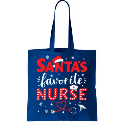 Santa Favorite Nurse For Christmas In Hospital Gift Tote Bag