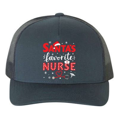 Santa Favorite Nurse For Christmas In Hospital Gift Yupoong Adult 5-Panel Trucker Hat