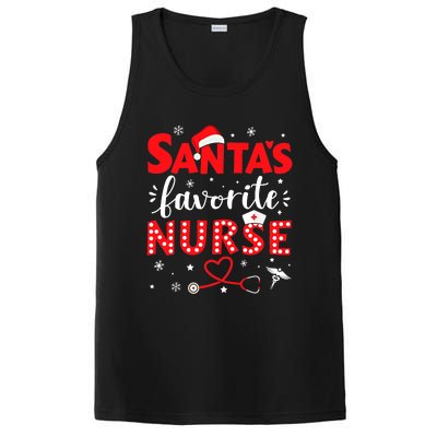 Santa Favorite Nurse For Christmas In Hospital Xmas PosiCharge Competitor Tank