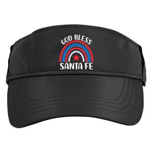 Santa Fe New Mexico Cute Gift I Love Santa Fe Usa Gift Adult Drive Performance Visor