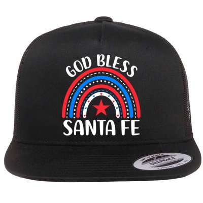 Santa Fe New Mexico Cute Gift I Love Santa Fe Usa Gift Flatbill Hat