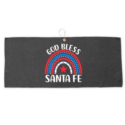 Santa Fe New Mexico Cute Gift I Love Santa Fe Usa Gift Large Microfiber Waffle Golf Towel